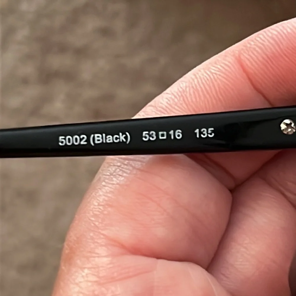 Coach HC6091B-5002 black glasses frames